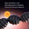 Игрушка 170*19MM Massager простаты шариков черного бионического силикона дизайна большого анальная